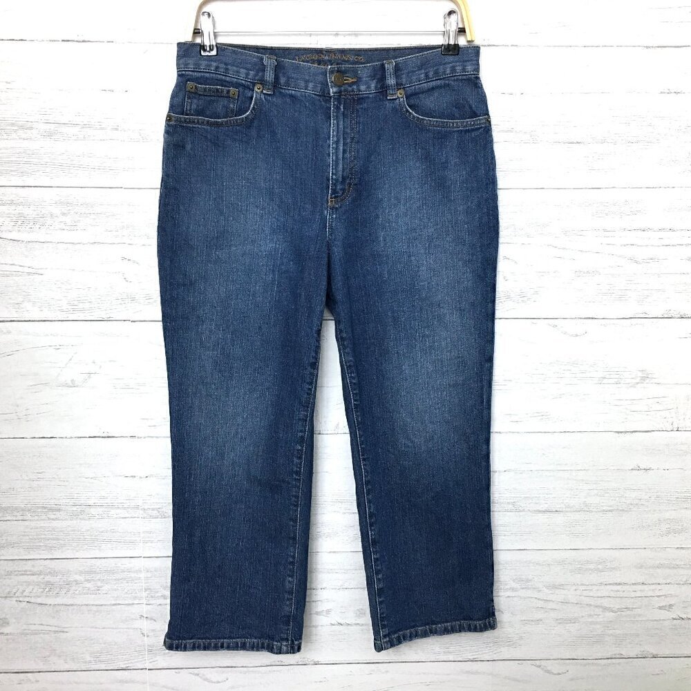 Lauren Ralph Lauren Women's Jeans Straight Leg Ankle Crop Stretch size 6